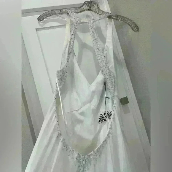 Maggie Sottero Wedding Dress Sz 10 - Picture 10 of 12